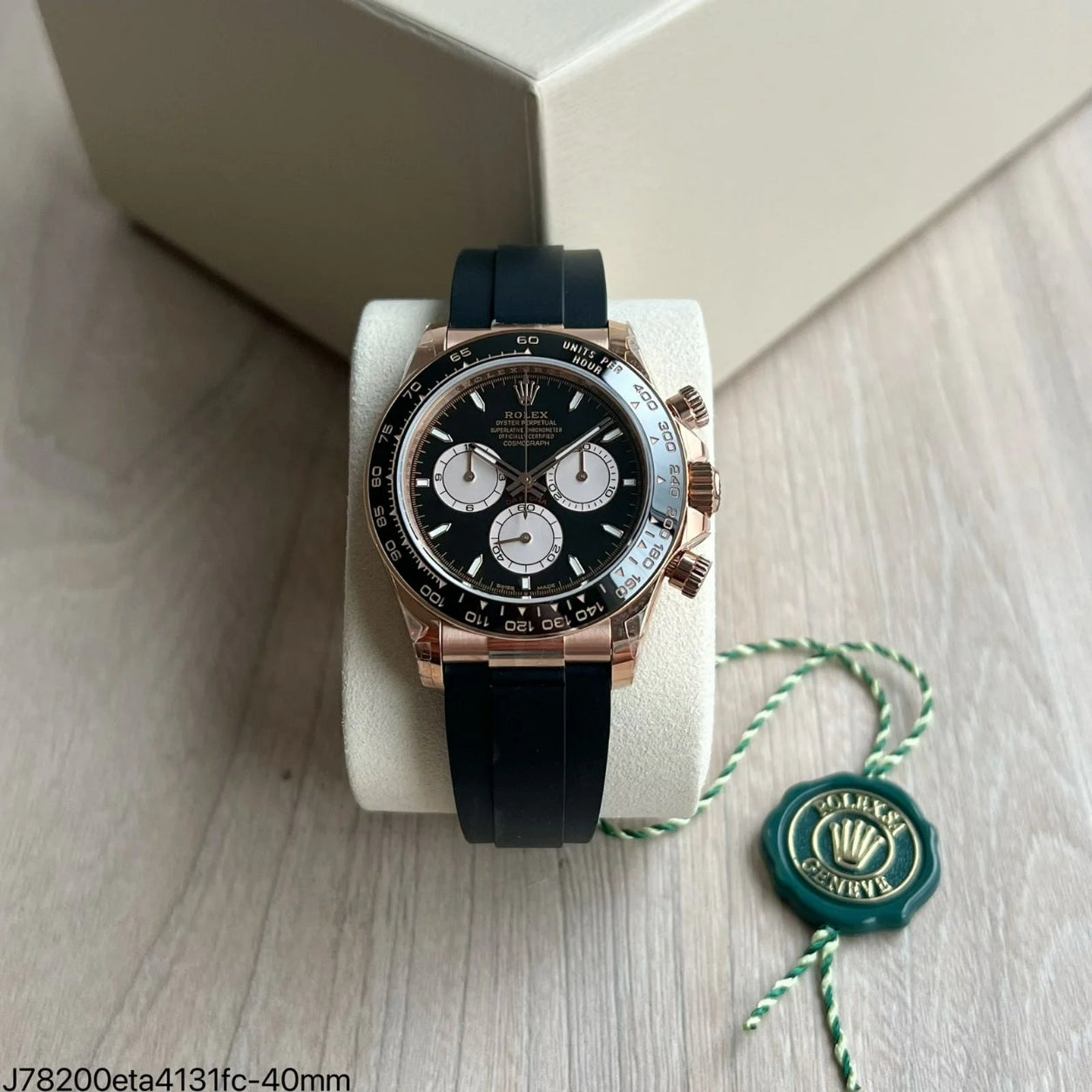 ROLEX DAYTONA OYSTERFLEX GOMA ROSE - PRESENCIA QUE IMPONE Y ESTILO DE ALTO NIVEL